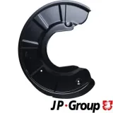 Spritzblech, Bremsscheibe Vorderachse links JP GROUP 6564200470
