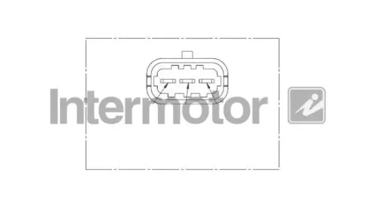 Sensor, Geschwindigkeit INTERMOTOR 17161 Bild Sensor, Geschwindigkeit INTERMOTOR 17161