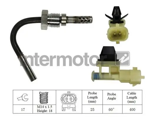 Sensor, Abgastemperatur INTERMOTOR 27112 Bild Sensor, Abgastemperatur INTERMOTOR 27112