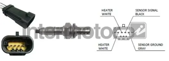 Lambdasonde INTERMOTOR 64355 Bild Lambdasonde INTERMOTOR 64355