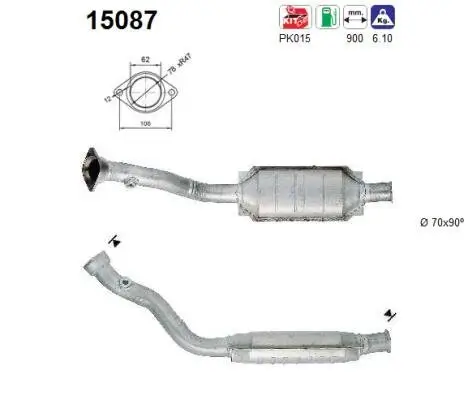 Katalysator AS 15087