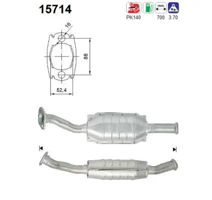 Katalysator AS 15714
