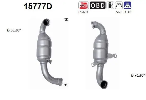 Katalysator AS 15777D