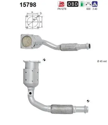Katalysator AS 15798