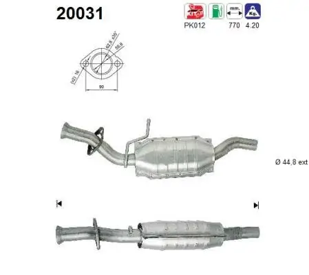 Katalysator AS 20031