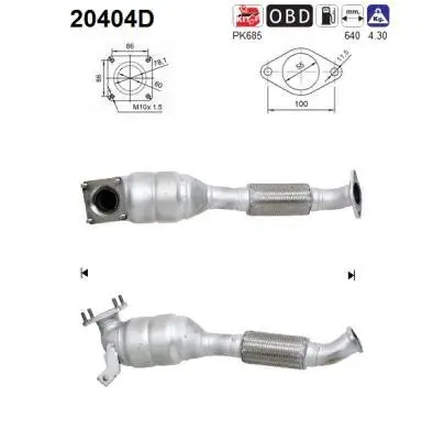 Katalysator AS 20404D