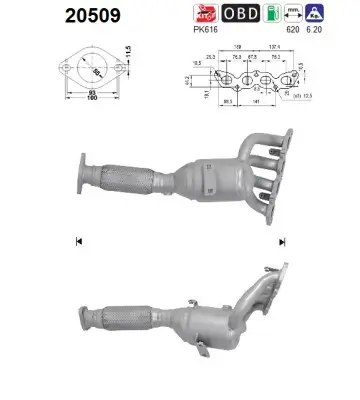 Katalysator AS 20509