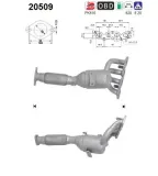Katalysator AS 20509