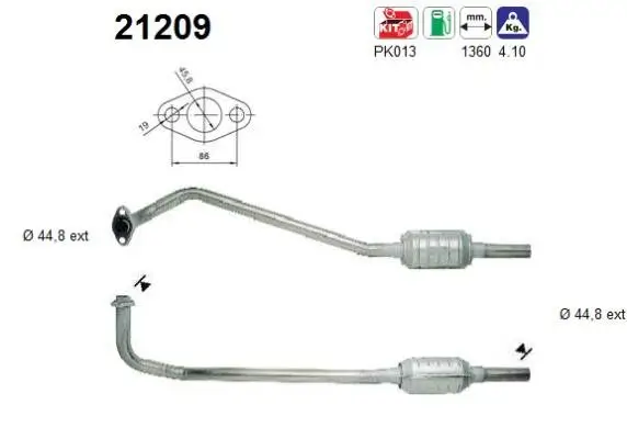 Katalysator AS 21209