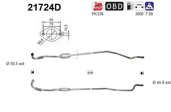 Katalysator AS 21724D