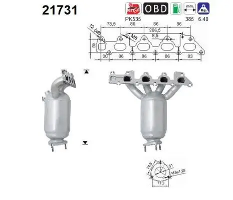 Katalysator AS 21731