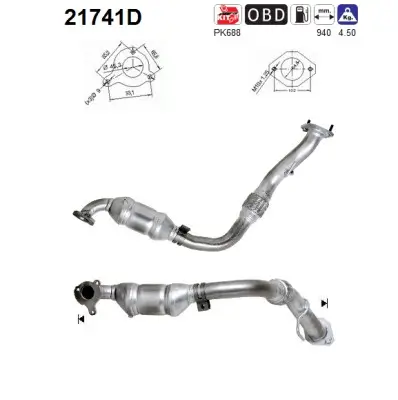 Katalysator AS 21741D Bild Katalysator AS 21741D