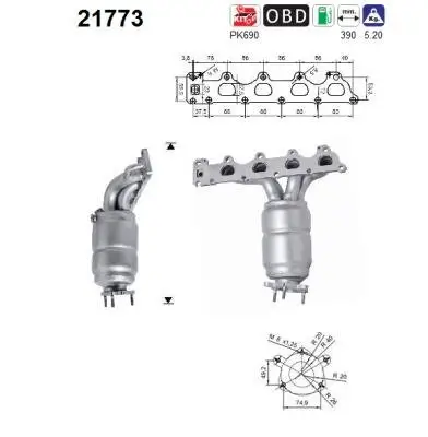 Katalysator AS 21773