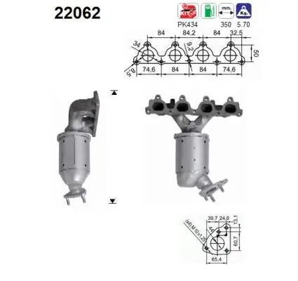 Katalysator AS 22062 Bild Katalysator AS 22062