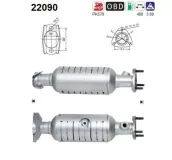Katalysator AS 22090