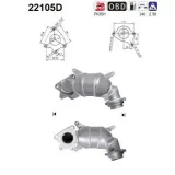 Katalysator vorne AS 22105D