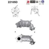 Katalysator AS 22105D