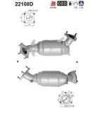 Katalysator hinten AS 22108D
