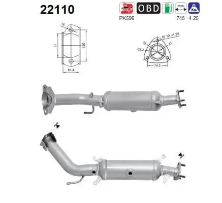 Katalysator AS 22110