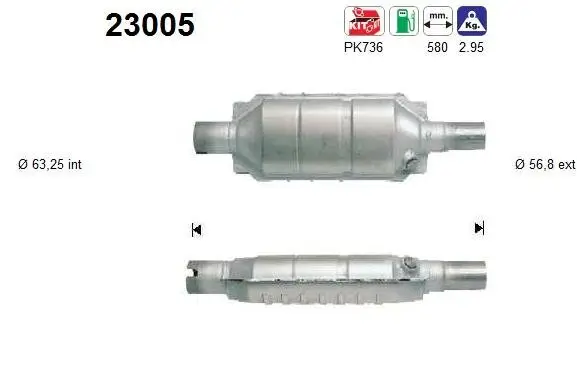 Katalysator AS 23005