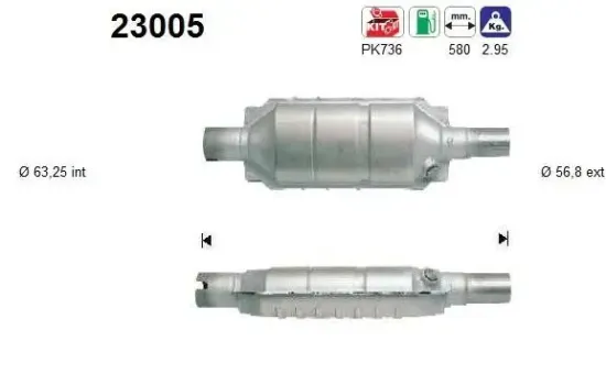 Katalysator AS 23005 Bild Katalysator AS 23005