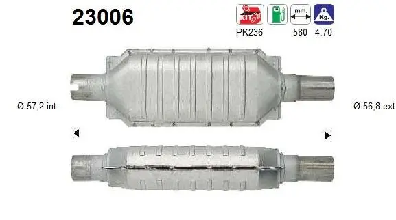 Katalysator AS 23006
