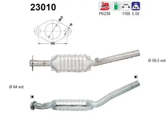 Katalysator AS 23010