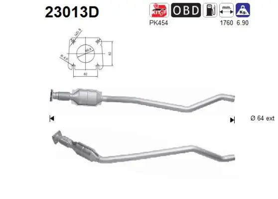 Katalysator AS 23013D