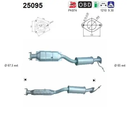 Katalysator AS 25095