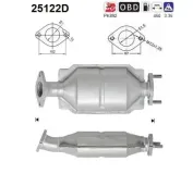 Katalysator hinten AS 25122D