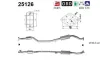 Katalysator hinten AS 25126