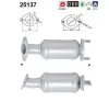 Katalysator hinten AS 25137