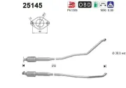 Katalysator hinten AS 25145