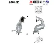Katalysator vorne AS 26045D