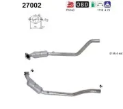 Katalysator links AS 27002