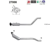 Katalysator links AS 27008