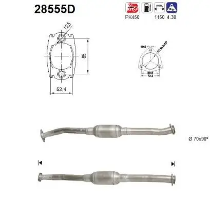 Katalysator AS 28555D