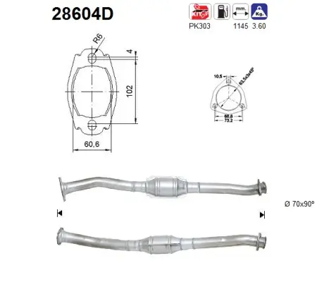 Katalysator AS 28604D