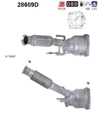 Katalysator AS 28609D