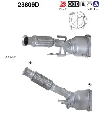 Katalysator AS 28609D