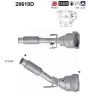 Katalysator hinten AS 28618D