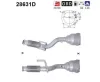 Katalysator hinten AS 28631D