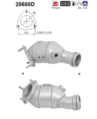 Katalysator AS 28688D