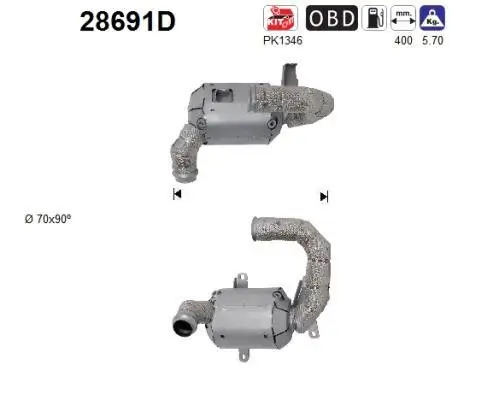 Katalysator AS 28691D