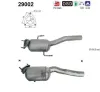 Katalysator hinten AS 29002