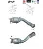 Katalysator vorne links AS 29005
