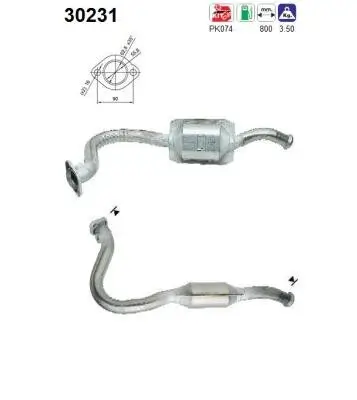 Katalysator AS 30231 Bild Katalysator AS 30231