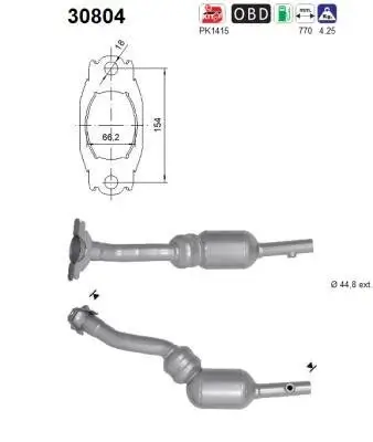 Katalysator AS 30804 Bild Katalysator AS 30804