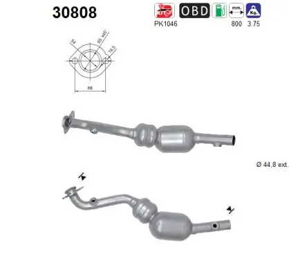 Katalysator AS 30808
