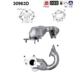 Katalysator vorne AS 30963D